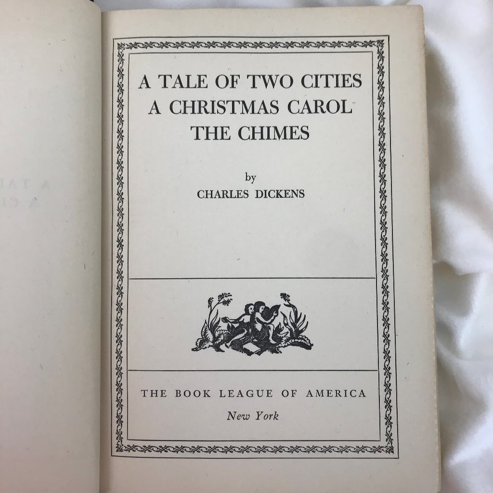 Vintage A Tale of Two Cities and Christmas Stories